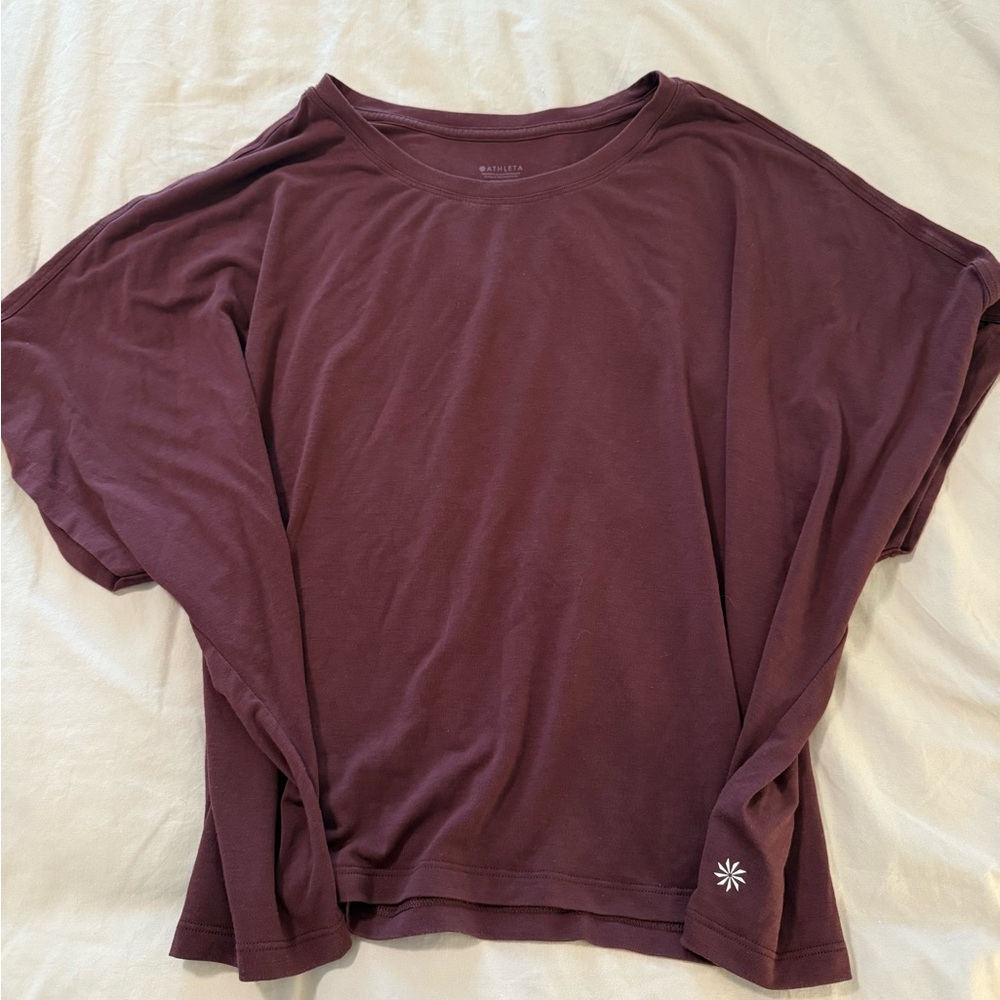 Athleta Women's Flowy Short Sleeve Top